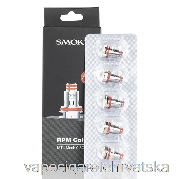 Vape Hrvatska Smok Rpm Replacement Coils 0.3ohm Rpm Mtl Mesh Coils
